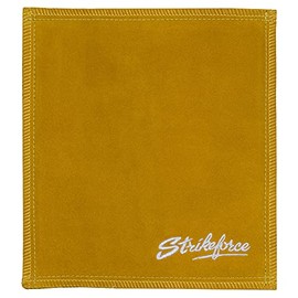 Strikeforce Bowling Ball Oil Absorbing Leather Shammy Towel (Gold)