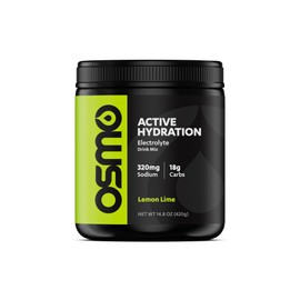 Osmo Active Hydration Electrolyte Powder (20 Servings) - Includes Sodium, Magnesium, Potassium, Carbs & Vitamins, Cane Sugar - All Natural Ingredients, 3X Faster Hydration, Boosts Power & Endurance