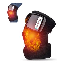 Rodillera Eléctrica Con Masaje Vibración Térmico 3 En 1                                                                                               