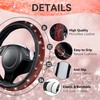 CAR PASS 23 PCS Bling Diamond Car Accessories Set for