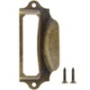 RUIAN Antique Drawer Label Pulls Cabinet Frame Handle Name Card