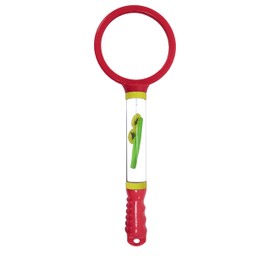 Children's Magnifying Glasses! Educational Kit for Your Little Explorer - Perfect for Classes, Feild Trips, Hikes or Playing Outside! (Set of 3 Red Purple and Yellow)