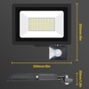 YOJZMA 50W Motion Sensor Flood Light Outdoor, 5000 LM Outdoor
