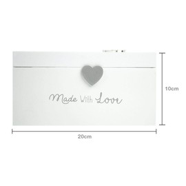 Keepsake Box Baby Treasure Chest Newborn Gender Neutral Gift Memory Trunk Perfect Baby Shower Present