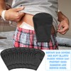 4 Piezas Funda para Bolsa de Ostomía Negra Cobertura de