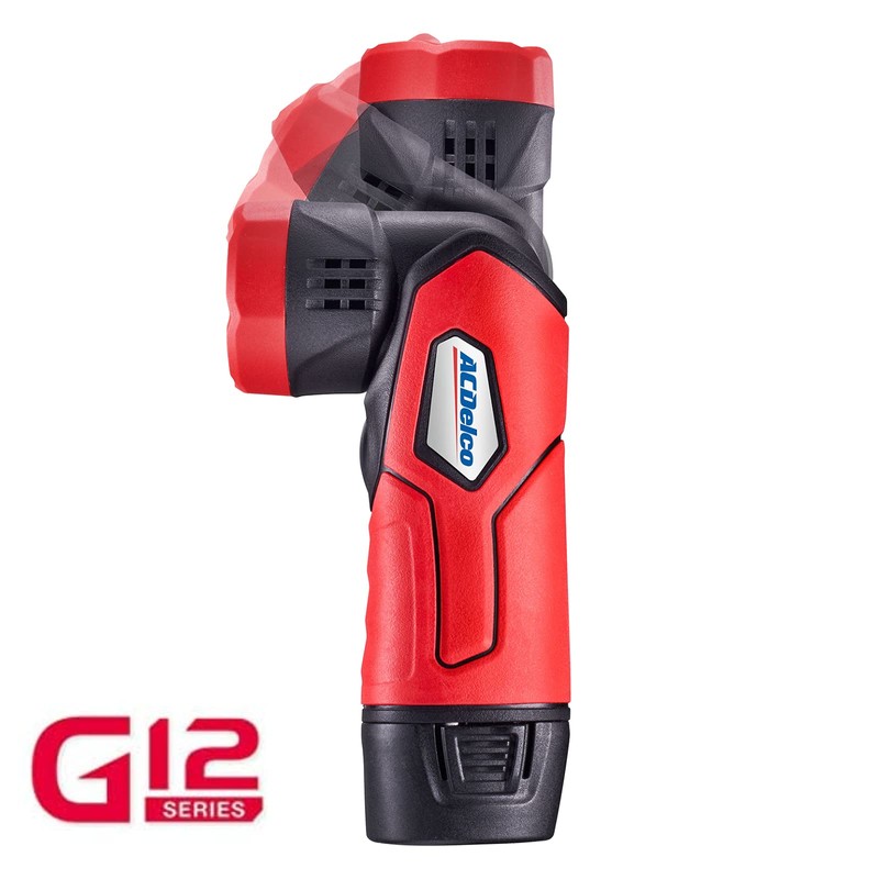 ACDelco ARL1238T G12 Series 12V Li-ion Adjustable Handheld LED Flashlight