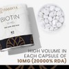 Biotin Hair Growth Supplement Vitamin B8 Minerals (2-Month Supply)