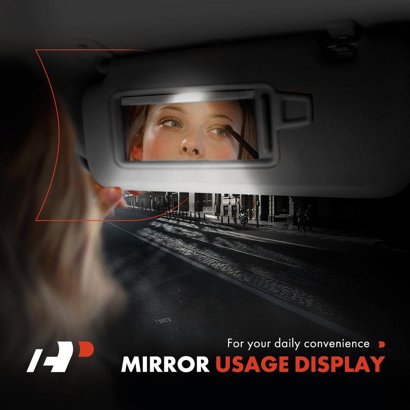 A-Premium Driver & Passenger Sun Visor Compatible with Nissan Altima