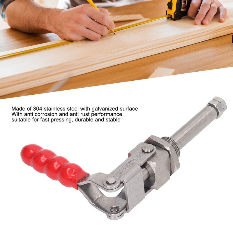 66.8mm Stroke 180° Push Pull Toggle Clamp 318kg 701lbs Holding