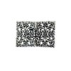 Hartmann-Knöpfe Silver Shiny Square Costume Clasp Aprons Clasp Dirndl Buckle