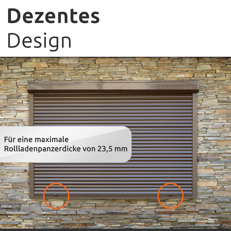 ECENCE Stop Stop for Roller Shutters, Set of 20, 40