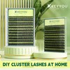 KEYYOU Lash Clusters 3D Effect Volume Eyelash Clusters Flaunt Style