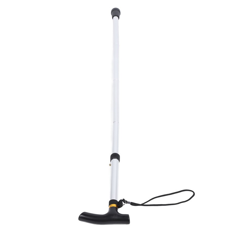 Telescopic Walking Stick Thicken Lightweight Aluminium Alloy Foldable Adjustable Hiking