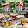 Extra Large Stainless Steel Twist Lock Mesh Tea Ball Tea