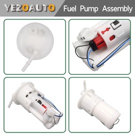 Yezoauto Fuel Pump Assembly for Yamaha YZF R1 2007-2008 and YZF R6 R6 2008-2010 4C8-13907-00-00 4C8-13907-01-00 4C8-13907-02-00