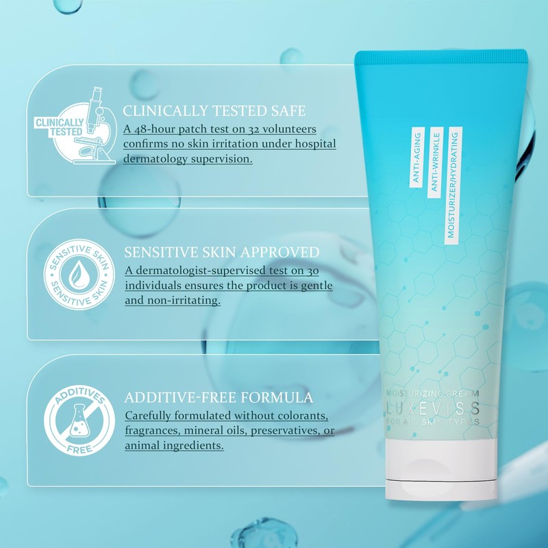 LUXEVISS Anti-Aging Face Moisturizer - Repair Daily Facial Moisturizing Cream