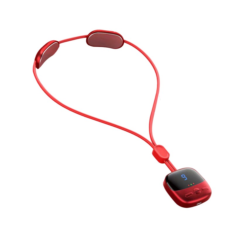 Mini Necklace Neck Massager 4 Modes 9 Strength 3 Gears