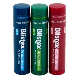 Blistex 81269 Bálsamo medicinal surtido (paquete de 24)