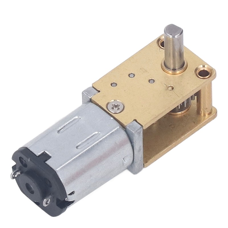 DC 12V Worm Gear Motor Low Speed Single Shaft Micro