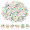A1DIEE 60Pcs Motivation Mini Erasers for Kids Inspirational Quotes Small