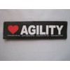 ♥ Agility (Large) Package of 2 Julius-K9 Labels for K-9