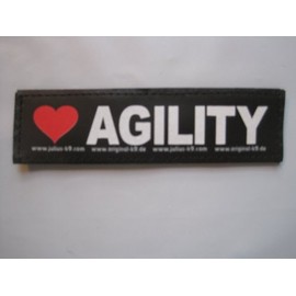 ♥ Agility (Large) Package of 2 Julius-K9 Labels for K-9 Harnesses