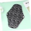 OHPHCALL 5pcs Bamboo Fiber Sanitary Napkin Reusable Period Pads Washable