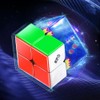 HELLOCUBE QY 2x2 Magnetic Speed Cube Stickerless