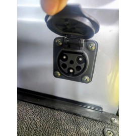 OEM Icon golf cart charger receptacle, advanced EV, Edison, LVtong