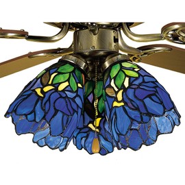5 Inch W Iris Fan Light Shade Ceiling Fixture