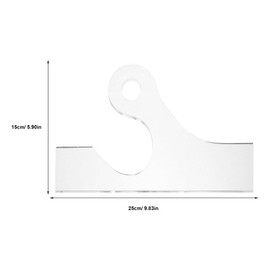 Operitacx Schneidebrett Schneidewerkzeuge Charcuterie Griff Schneidebrett Vorlage Router Führungsvorlagen Für Die Holzbearbeitung Holzbearbeitungsvorlage Router Vorlage Router