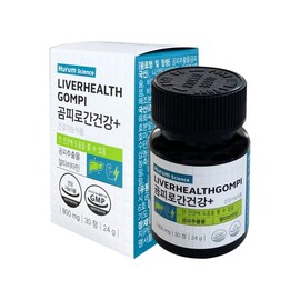 Hurum Gompi Liver Health + 800mg x 30 Tablets  / 휴럼 곰피로 간건강 + 800mg x 30정