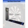 Yirinatek Professional Darts Mat with Oche Line System & Throw