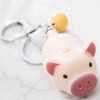 chaoqiu Cartoon Creative Cute Little Pig LED Vocalization Luminous Keychain