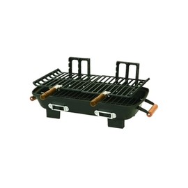 Marsh Allen 30052 Cast Iron Hibachi 10 by 18-Inch Charcoal Grill