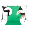 YYAO Photography Softbox Lighting Kit Studio Lights Photo Backdrop Stand
