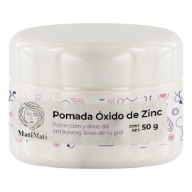 Crema Oxido De Zinc Rozaduras, Quemaduras Matimati 50gr