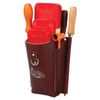 Weaver Arborist Leather Burgundy Felding Wedge Pouch for Tree Cutting (08500-06)