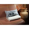 Jokipiin Sauna Cushion and Travel Pillow, 40 x 22 cm,
