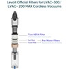 LEVOIT LVAC-300 / LVAC-200 MAX Vacuum Cleaner Replacement Filter, 4