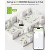 MOCREO WiFi Refrigerator Thermometer Digital Freezer Alarm, Remote Email &