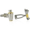 Cuff-Daddy Martini Shaker and Glass Cufflinks with Presentation Box
