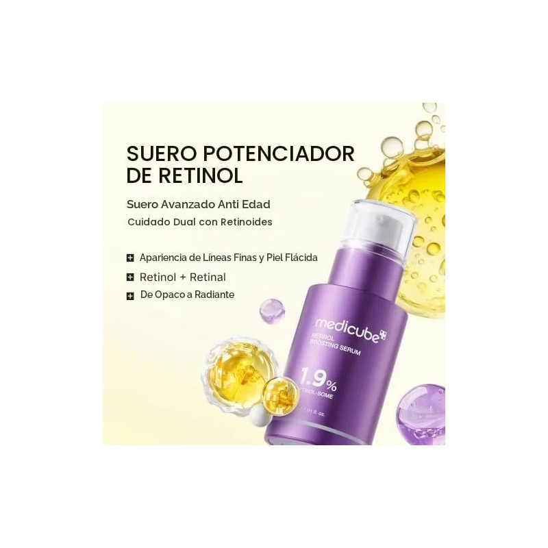 Medicube Vita A Retinal 4x-retinoid Retinol Serum Duo