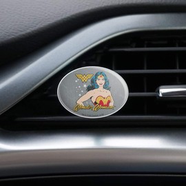 Wonder Woman Vintage Icon Car Air Freshener Vent Clip