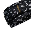 DiBanGu Christmas Black White Tie for Men Festival Necktie and