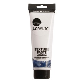 Daler-Rowney Simply Acrylic Medium, Plastic tube, 8.45oz - 250 ml, Texture