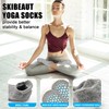 SkiBeaut Grips Non Slip Socks for Women, 4 Pairs Yoga