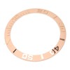 Watch Bezel Insert 38mm Ceramic Embossed Digit Watch Bezel Ring