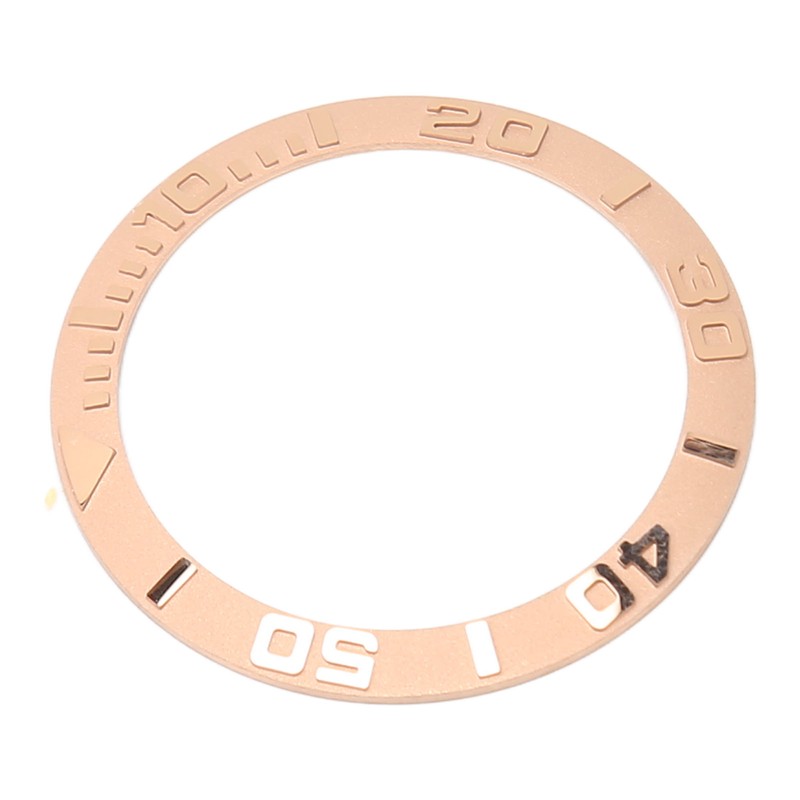 Watch Bezel Insert 38mm Ceramic Embossed Digit Watch Bezel Ring