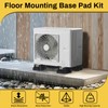 Powrocket Floor Mounting Base for Mini Split Air Conditioner,4 Pack